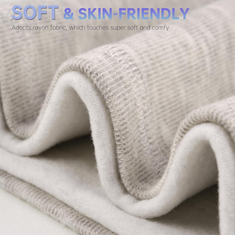 EXski Winter Neck Gaiter Warmer, Soft Fleece Face Mask Scarf for Cold Weather Skiing Cycling Outdoor Sports - Image 2