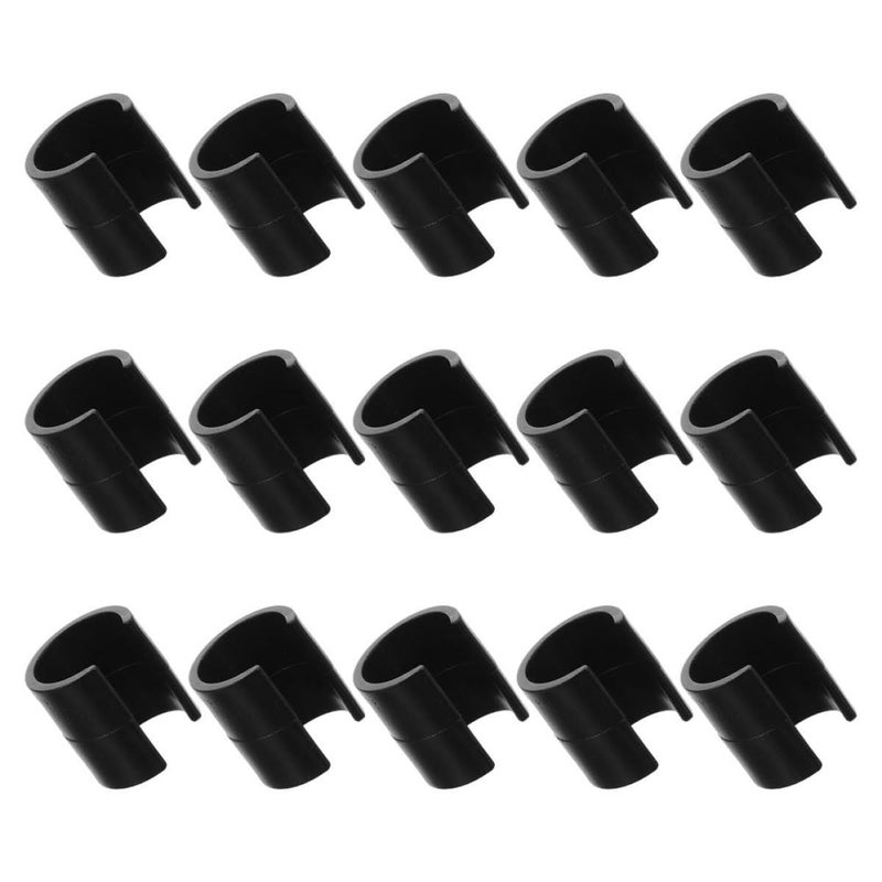 15Pcs Windproof Garden Flag Clips And Flag Pole Stoppers For Outdoor Patio Yard - Image 2