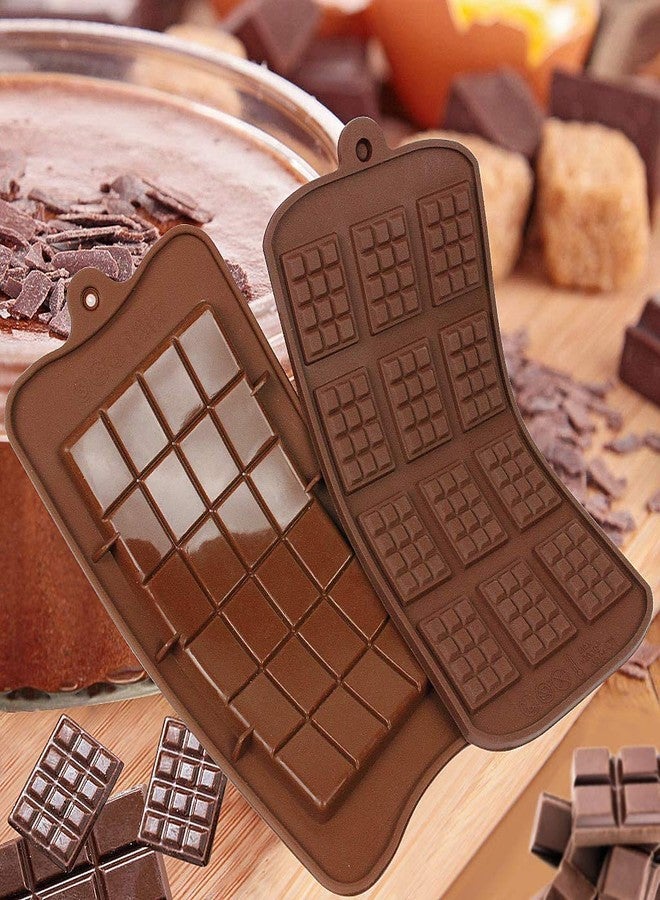 NF 2 Pcs Silicone Chocolate Molds with Two Different Styles of Non Stick Chocolate Mold Suitable for Ice Tray Candy Chocolate Baking Kitchen - Image 5