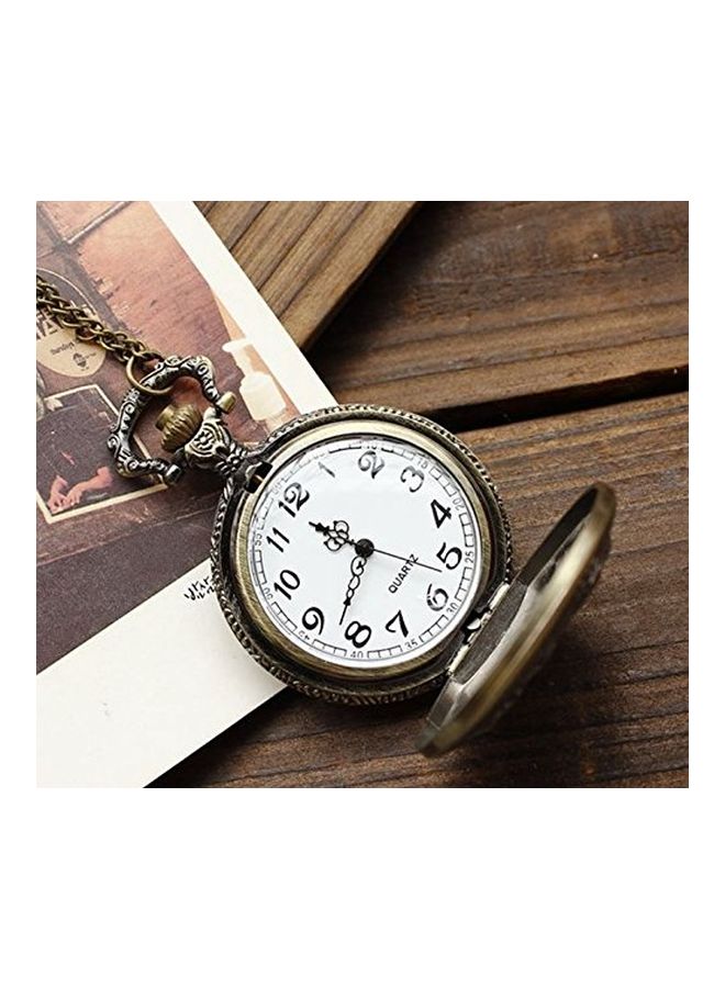 Infinite U Ancient Sailboat Quartz Pocket Watch B010DF68S4 - Image 4