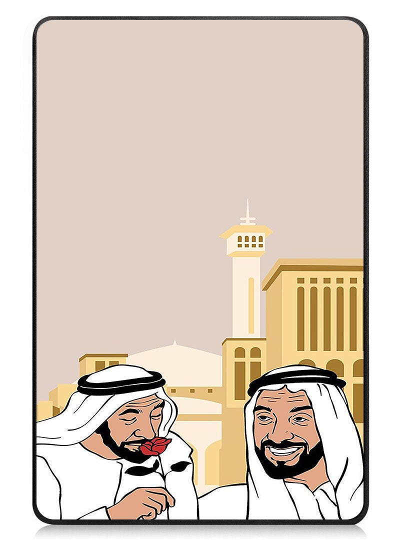 Theodor Protective Flip Case For Samsung Galaxy Tab S6 Lite 10.4 Inch 2024/2022/2020, With Trifold Stand Auto Wake Sleep Shockproof Cover Sheikh 2 - Image 1