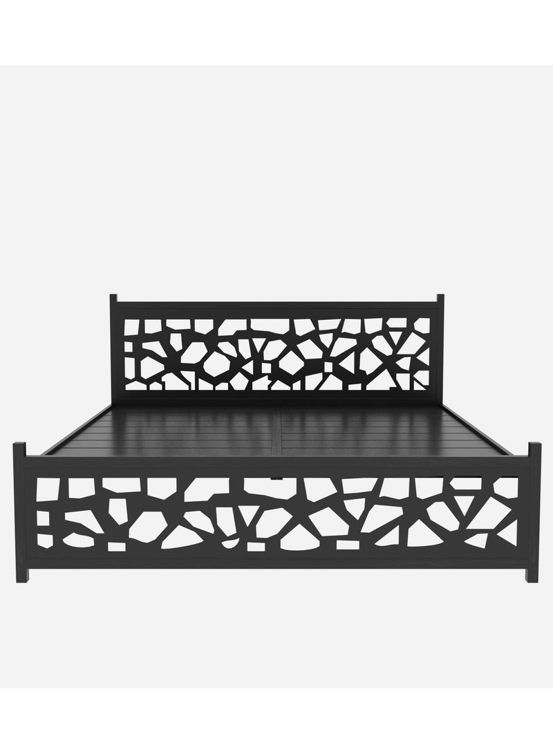 ريجيد سرير كينج من الصلب شديد التحمل مع إطار معدني باللون الأسود - Image 5