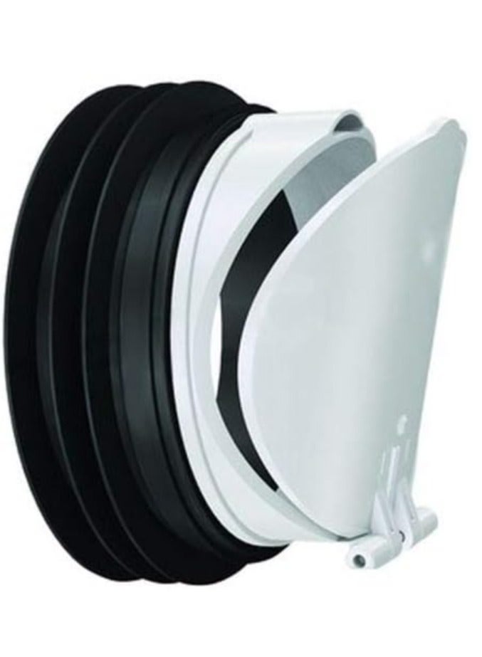 Tuffco Anti-Rat Rodent Barrier for 110mm (4") WC Pipe | Non-Return Valve Type Sewer Connector | Prevents Rats from Entering Toilets & Drains | Easy Installation | Durable & Reusable Design - Image 4