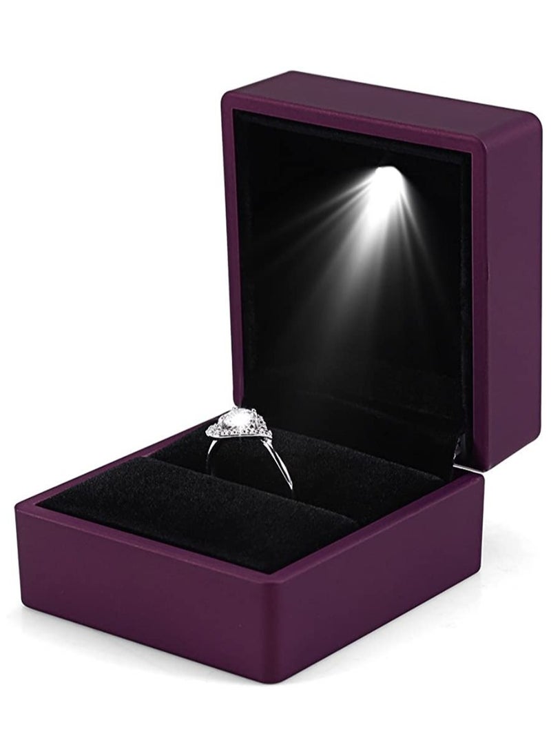 BreeJooy - Engagement ring LED light box jewelry gift box - Image 1