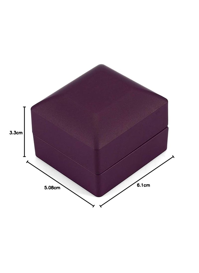 BreeJooy - Engagement ring LED light box jewelry gift box - Image 1