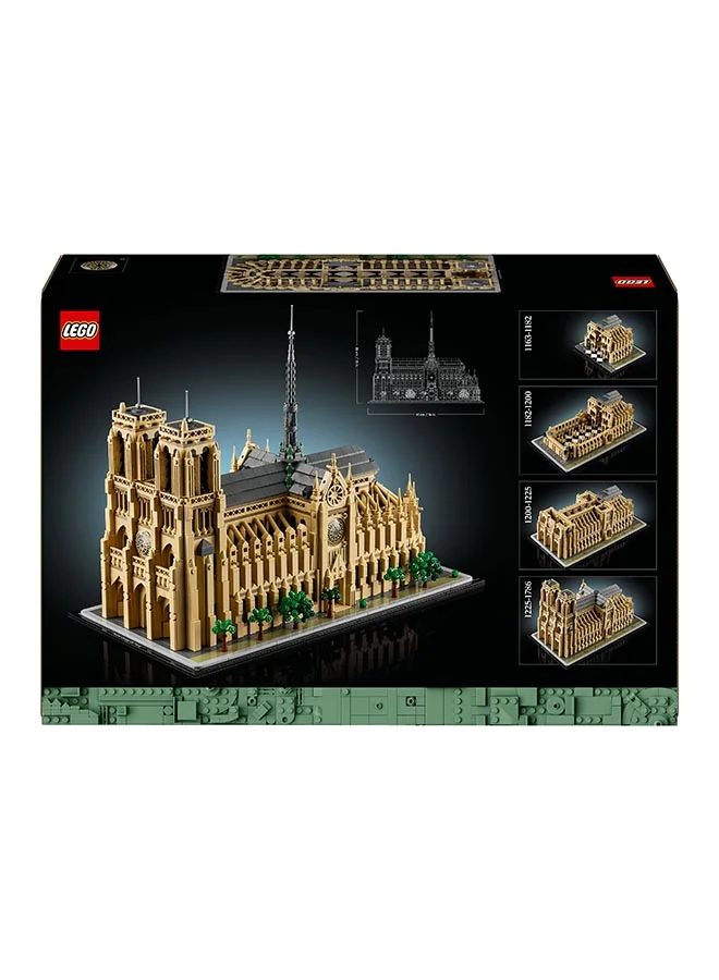 LEGO LEGO Architecture Notre-Dame de Paris 21061 (4383) Pieces