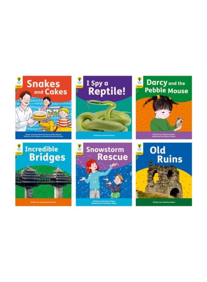 Oxford Reading Tree Floppy s Phonics Decoding Practice Oxford Level 5 Mixed Pack of 6 - Paperback