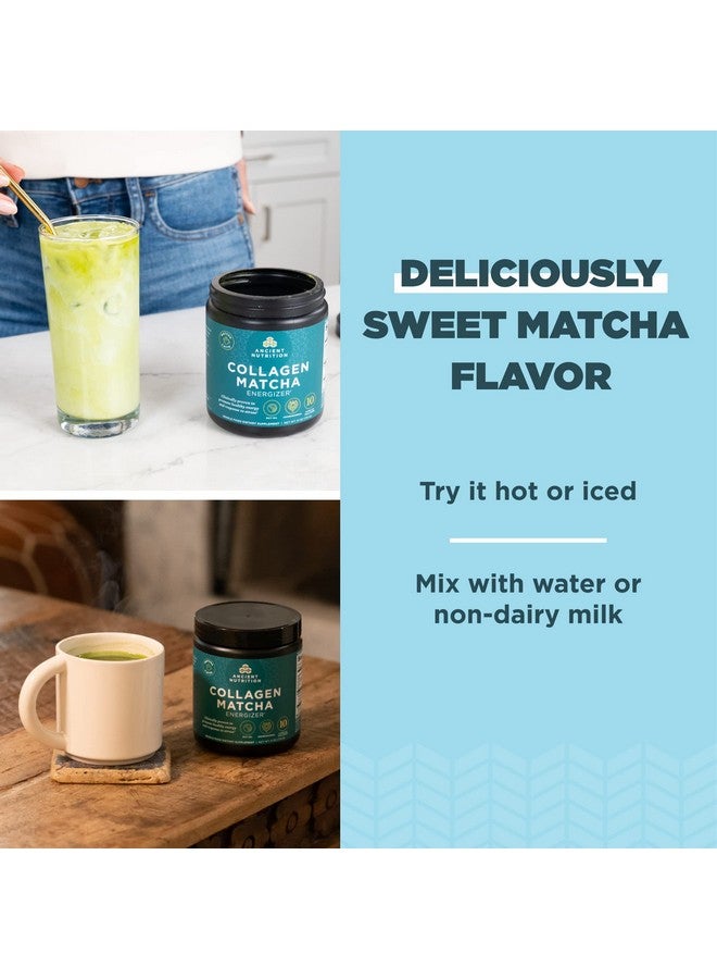 Ancient Nutrition Matcha Powder With Collagen Collagen Matcha With Mcts & Ashwagandha For Energy Metabolism Skin Hair And Gut Health 20 Servings - Image 5