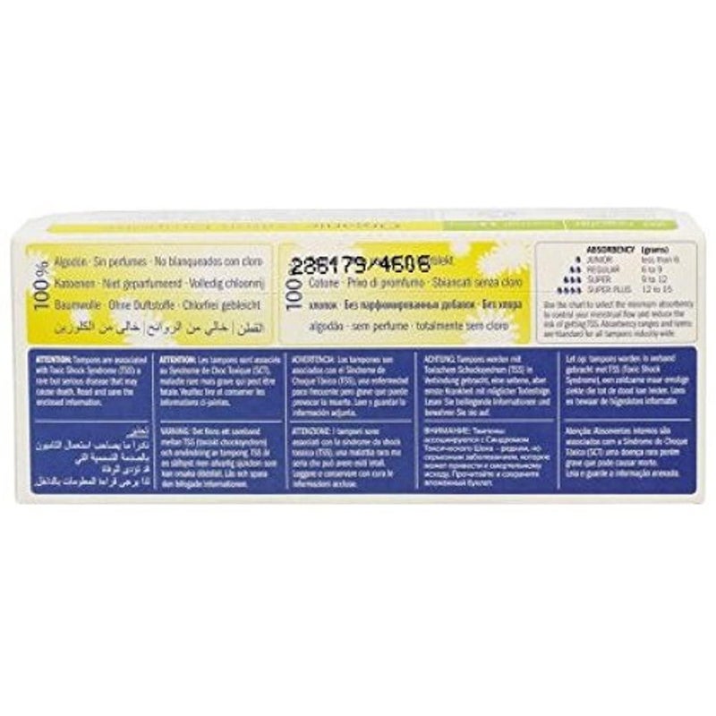 Natracare, Organic Regular Tampons, 3 boxes of 20, (60 Tampons Total) - Image 2