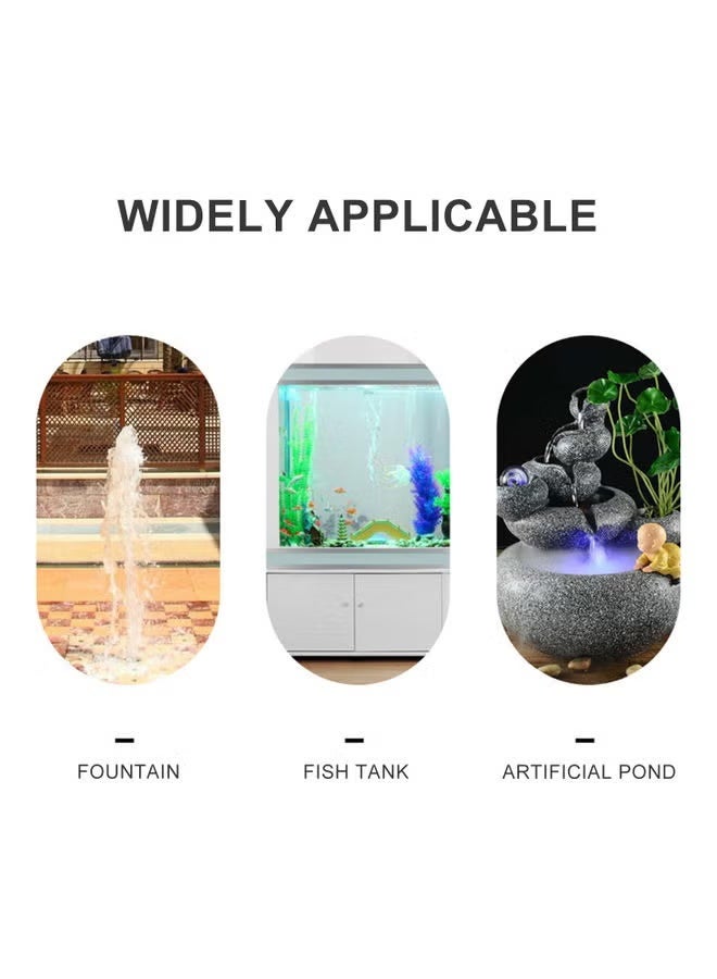 Submersible Water Mini Fountain Pump,Mini Submersible Water Pump, for Aquarium Fish Tank, Pet Water Fountain, Hydroponics, Pond Waterfall - Image 2