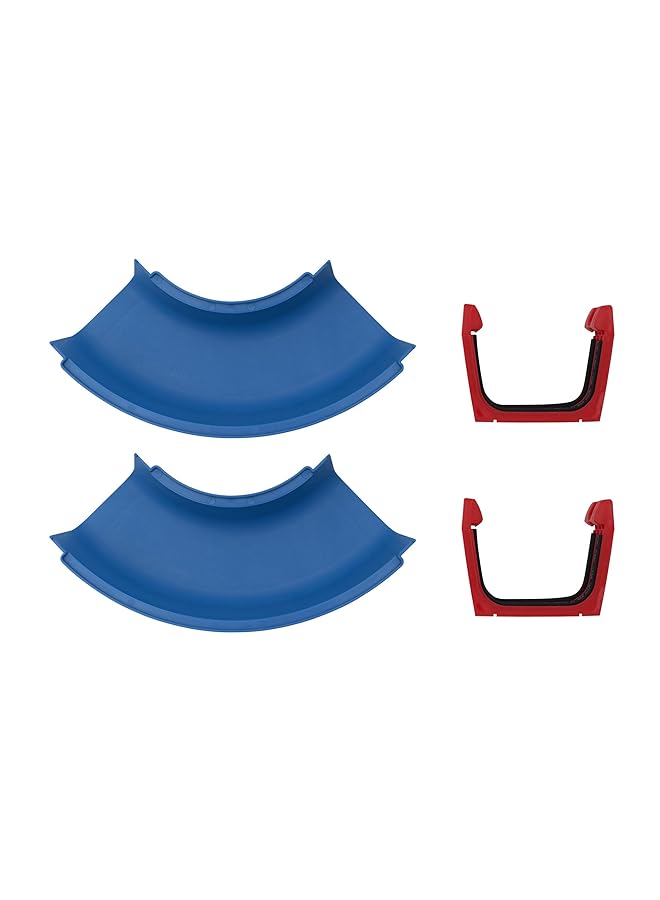 BIG Aquaplay Curves Water Course Expansion Kit 2 Pieces Set Blue - Image 1