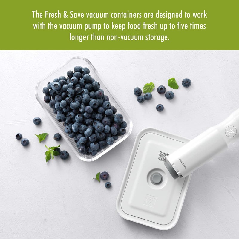 ZWILLING Fresh & Save Glass Small Airtight Food Storage Container  Meal Prep Container  Food Saver - Image 2