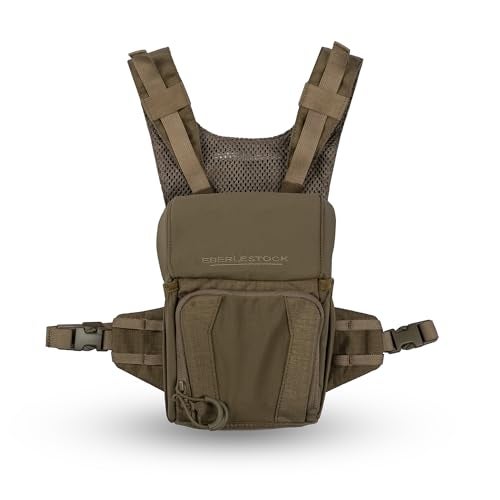Eberlestock Recon Modular Bino Pack  Advanced Binocular Harness System with Customizable Attachments  Dry Earth  Small - Image 1