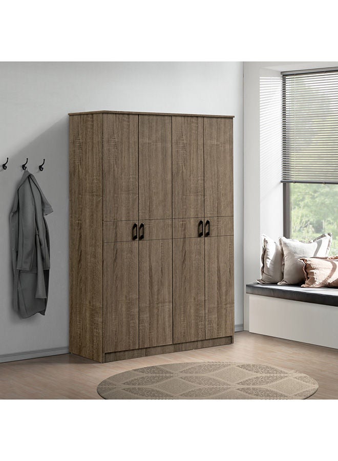 Home Box Oasis 4-Door Wardrobe 50 x 182 x 120.3 cm - Image 1
