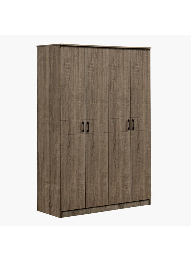 Home Box Oasis 4-Door Wardrobe 50 x 182 x 120.3 cm - Image 2