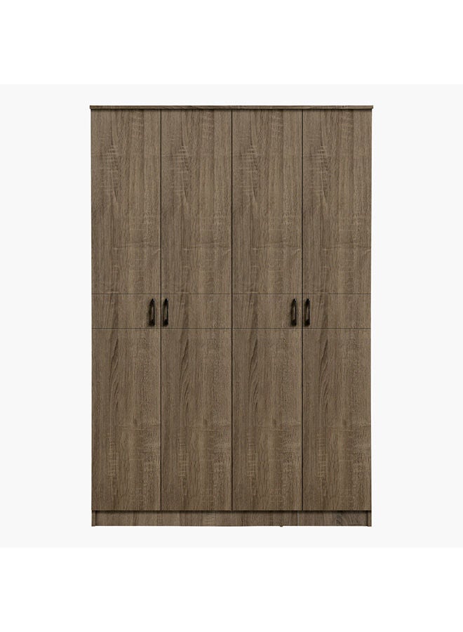 Home Box Oasis 4-Door Wardrobe 50 x 182 x 120.3 cm - Image 3