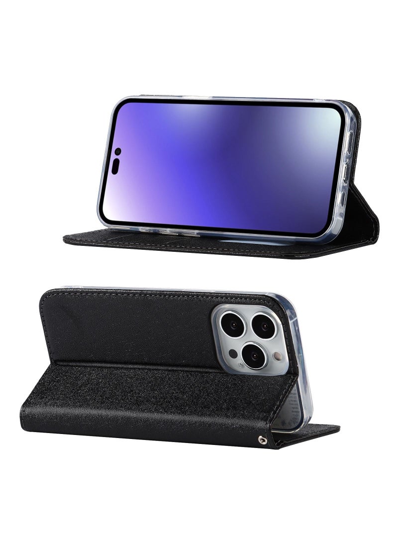 Suteni Flip Cover Card Slots Leather Phone Case for iPhone - Image 3