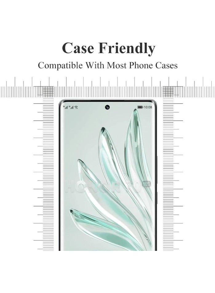 2 in 1 Tempered Glass Screen Protector for Honor X9D with Camera Lens Protector,9H Hardness Protective Film for Honor X9D (6.79"), High Clear, Anti Scratch, Bubble Free Tempered Glass Film - Image 4