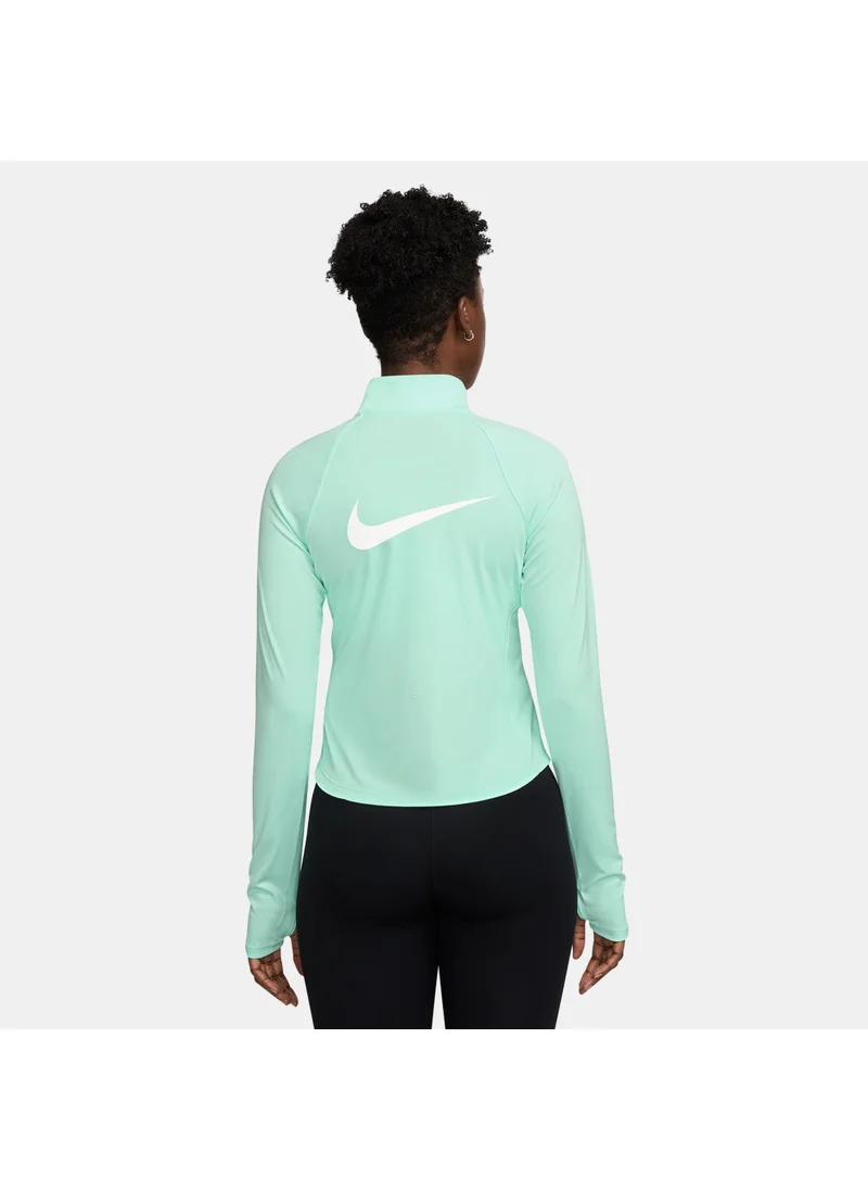 Nike Women's Tempo Swoosh Dri-FIT 1/2-Zip Running Top