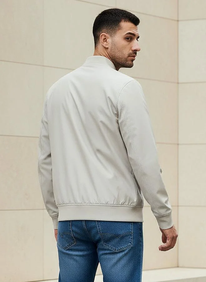 Splash FAV  Men Bomber Jacket with Zip Closure for Men | Best Price UAE