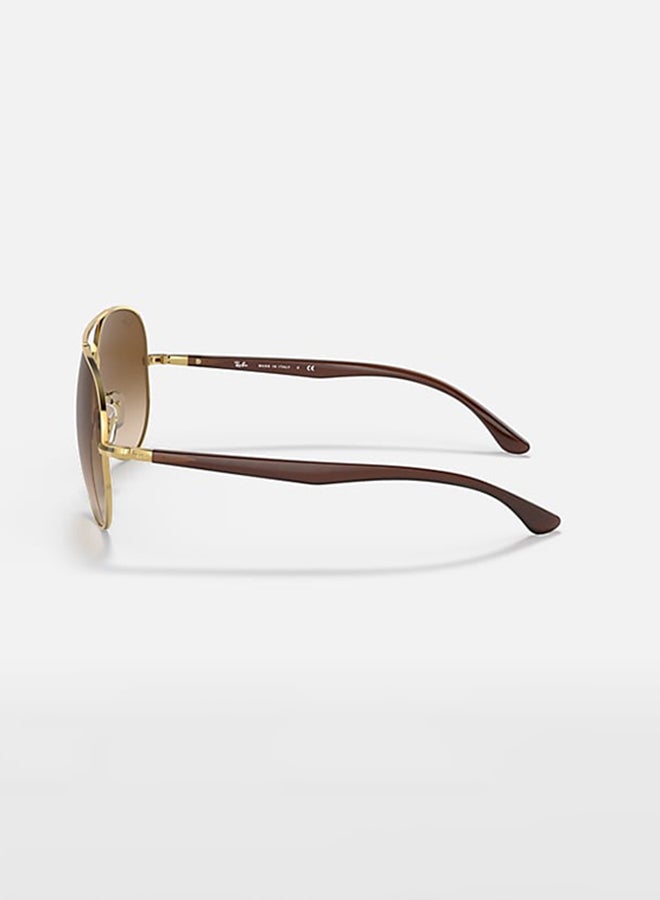Ray-Ban Unisex Ray-Ban RB3675 001/51 58 Unisex Sunglasses - Image 3
