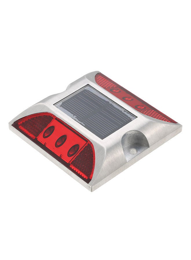 NIBEMINENT 2W 6 LED Solar Powered Driveway Lamp Light Red 13.0 X 12.5 5.0centimeter - Image 4