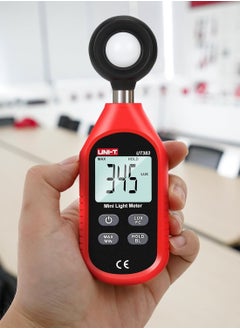 Bukela UT383 Light Meter Lux Meter Lumens Digital Illuminance Meter 0~199,900 Lux (0~18,500 FC) Foot Candles Lux Meter for Film Photography Plants Photometer Lighting Intensity Brightness Measurement  - Image 3