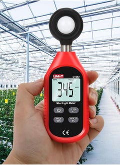 Bukela UT383 Light Meter Lux Meter Lumens Digital Illuminance Meter 0~199,900 Lux (0~18,500 FC) Foot Candles Lux Meter for Film Photography Plants Photometer Lighting Intensity Brightness Measurement  - Image 5