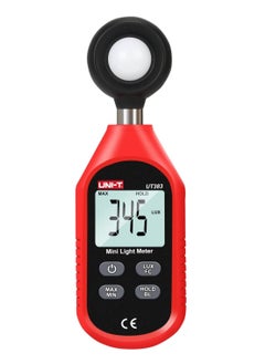 Bukela UT383 Light Meter Lux Meter Lumens Digital Illuminance Meter 0~199,900 Lux (0~18,500 FC) Foot Candles Lux Meter for Film Photography Plants Photometer Lighting Intensity Brightness Measurement  - Image 1