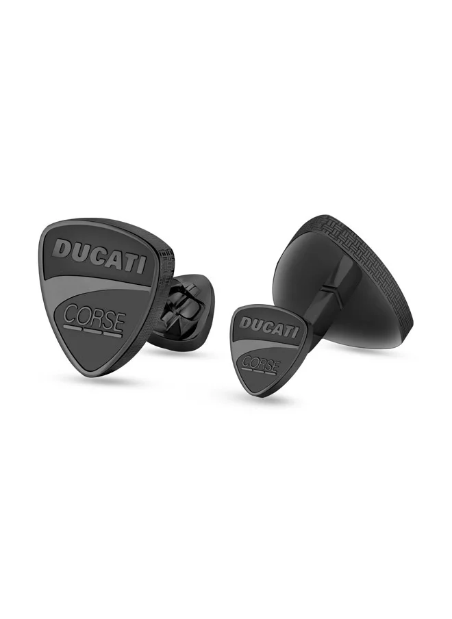 Ducati Corse Ducati Scudetto Grey Cufflink For MenDTAGC2137501