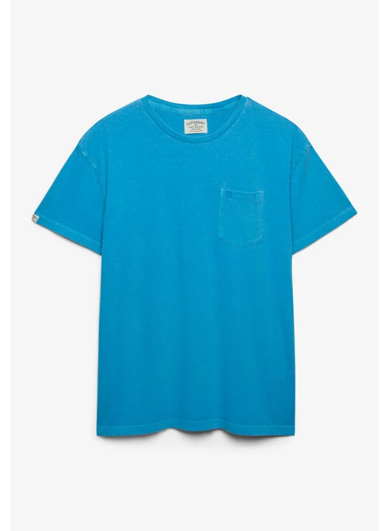 Superdry Classic Cotton Linen Pocket T-Shirt