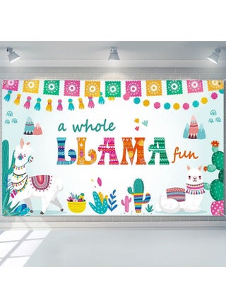Llama Backdrop A Whole Llama Fun Birthday Backdrop Cactus Mexican Theme Photography Background Fiesta Llama Party Birthday Decoration Baby Shower Decorations Cake Table Decors 70.9 X 43.3 Inches - pzsku/Z6D15ABFC0ECCAAD27CB2Z/45/_/1693548324/73a9f40f-9b99-4d48-be24-399f048fa772
