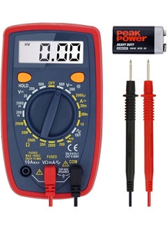 promass Multimeter Tester, 2000 Counts Digital Multimeter, Smart Digital Voltage Tester with DC/AC Voltmeter & Ohm Volt Amp Meter for Measuring Voltage, Current, Resistance, Tests Live Wire, Continuity - pzsku/Z6D15C0BE3BFF435A1FD4Z/45/_/1741347701/df54f413-d3d6-44b7-9d21-b3b50e1bb309