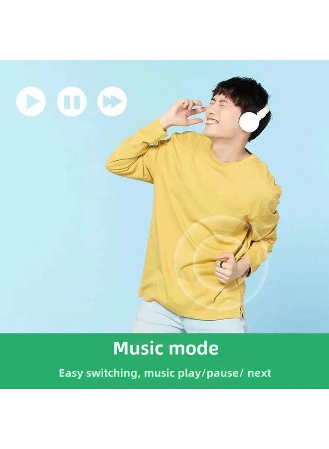 Smart Ring Bluetooth on Remote Control Mobile Phone Screen Rader Black Technology Brush Shake Tone Fast Hand  Flip Photo Novel-Colour:■●Top Size 17 56mm 【recommended 40-55kg 】●■ - Image 4