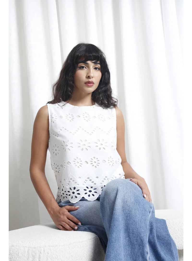 Asharae  Women's Sleeve Less Top Comfortable Material, Breathable Daily Wear, Casual Fashion Outfit, Special Occasion Outfit, Trendy & Chic Apparel for Women | Best Price UAE