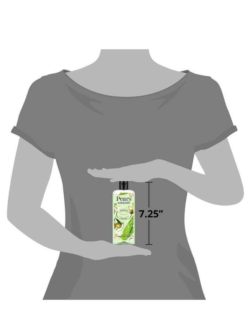 Pears Pears Naturale Detoxifying Aloe Vera Body Wash 250 ml 100% Natural Ingredients Liquid Shower Gel with Olive Oil for Glowing Skin Paraben Free  - Image 4