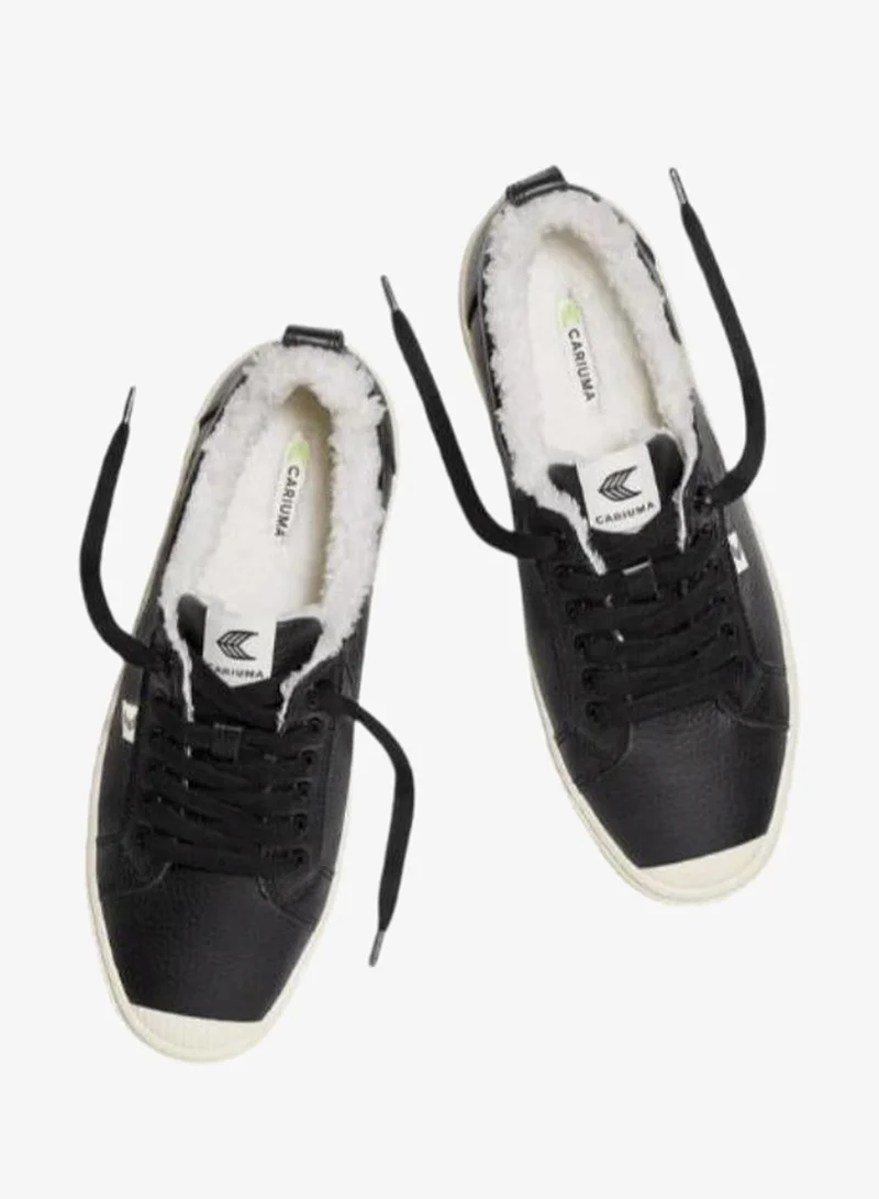 Cariuma  OCA Therma Low Black Premium Leather Sneaker  | Best Price UAE