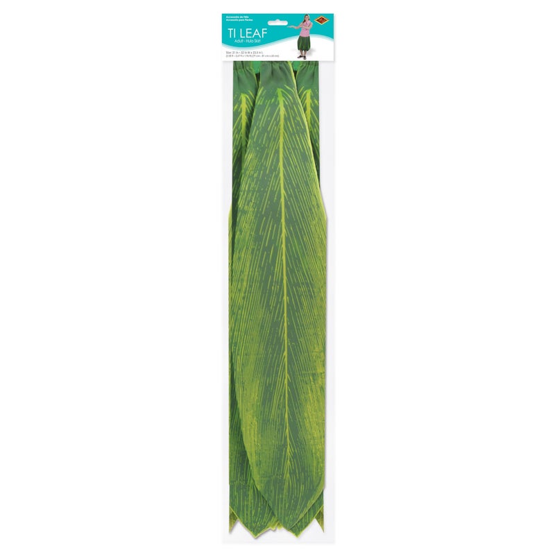 Beistle Ti Leaf Hula Skirt - Image 5