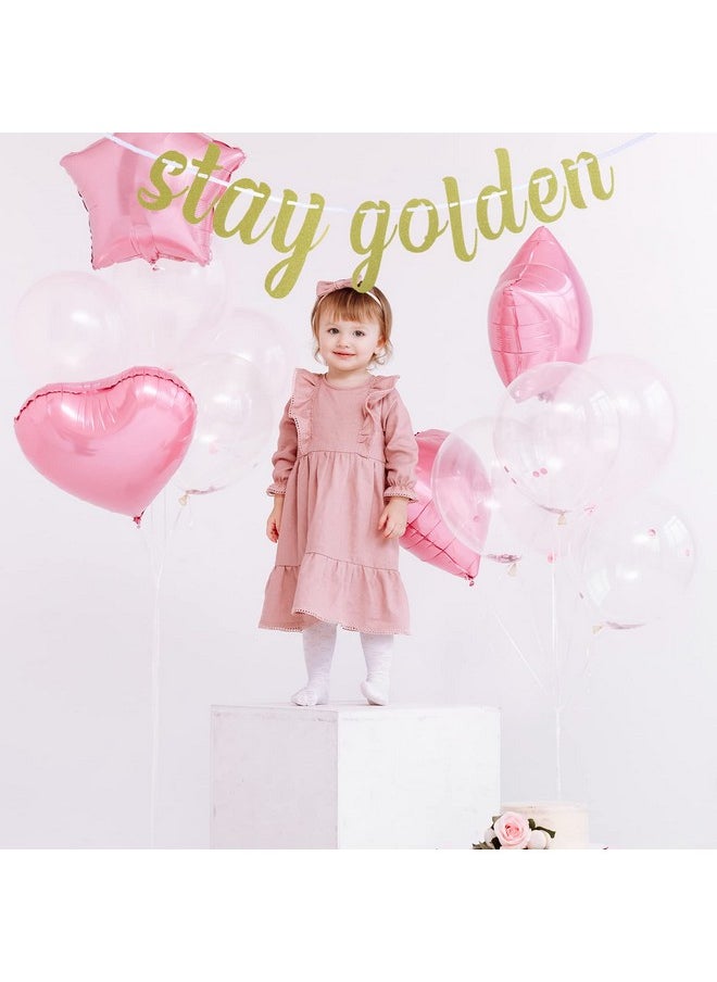 Happy Golden Birthday Cake Topper Stay Golden Glitter Gold Banner Gold Birthday Decorations Golden Girls Party Supplies Golden Birthday Gifts Hanging Garland For Boys Girls Birthday Baby Shower Party - pzsku/Z6D1649880BCCC40B1809Z/45/_/1692166119/84c59a2c-b73c-468f-81df-a031f5078fb8