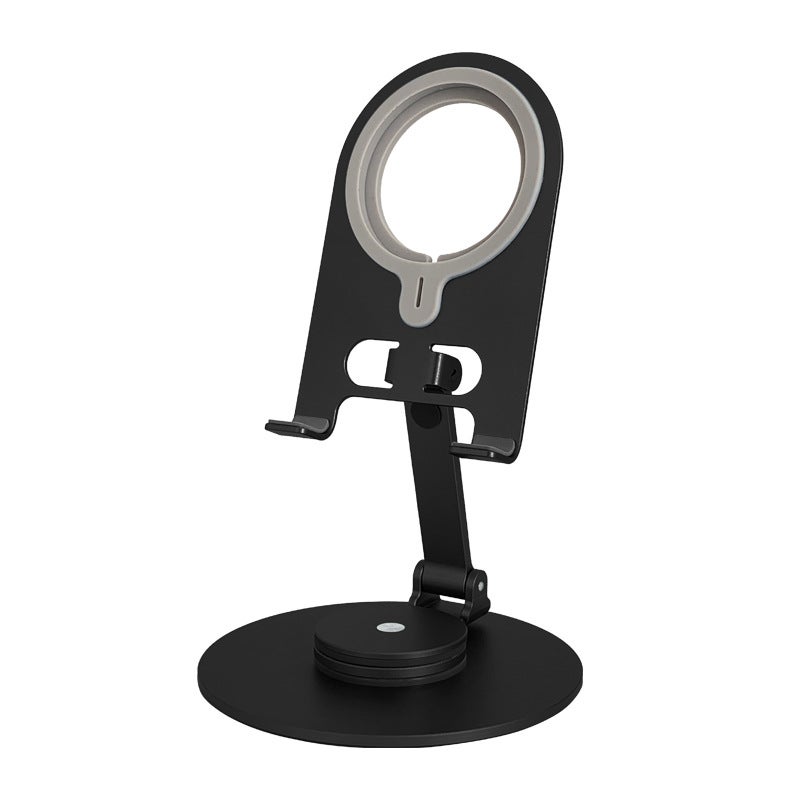 Rotatable Folding Portable Wireless Charging Desktop Magnetic Mobile Phone Holder Aluminum Alloy Magsafe Holder - Image 1