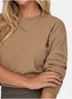 ONLY Onlthelma Ls O-Neck Pullover Ex Knt  - Image 4