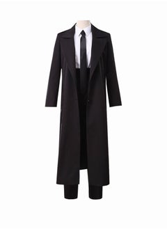 4 Piece Set Chainsaw Man Makima Costume Set Trench Coat Shirt Pants Shorts Cosplay Costume For Men