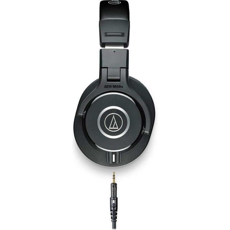 Audio-Technica ATH-M40x Professional Studio Monitor Headphone, Black, with Cutting Edge Engineering, 90 Degree Swiveling Earcups, Pro-Grade Earpads/Headband, Detachable Cables Included - Image 3