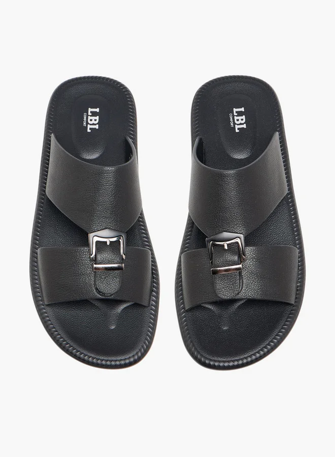 LBL by Shoexpress Men Buckle Detail Arabic Sandals