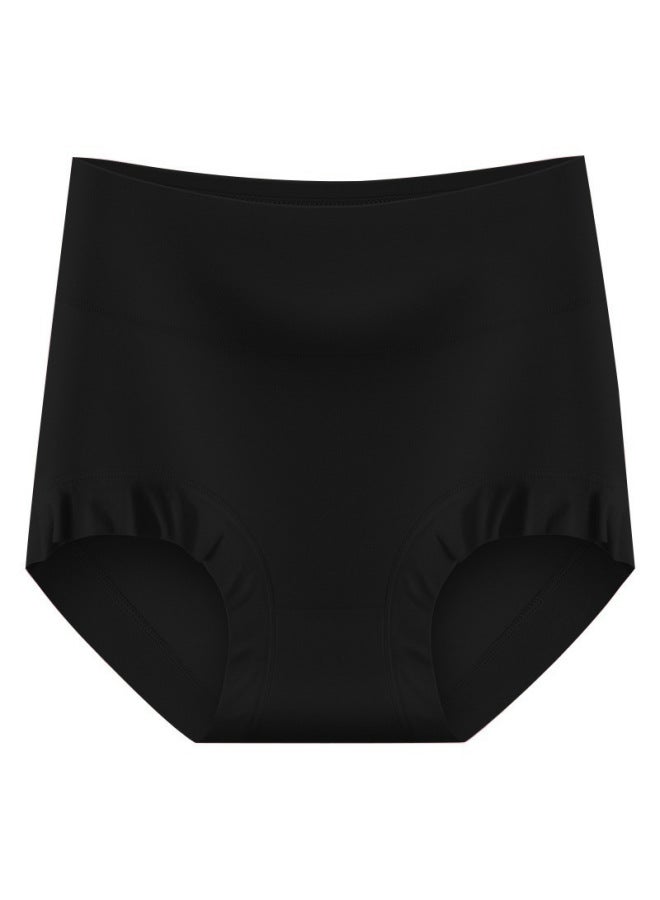 Modal High-waisted Women's Underwear Women's Body-shaping Antibacterial Crotch Middle-aged And Elderly Loose Large Size Fat Girl Triangle Shorts