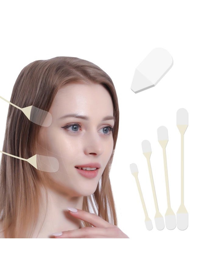 Face Lifting Tape, Ultra-thin Invisible Face Lift Sticker Face Tape for Instant Face, Hiding Facial Neck Wrinkles V-face Tightening Lifting Saggy Skin 4 Bands 20 Tapes - Image 1