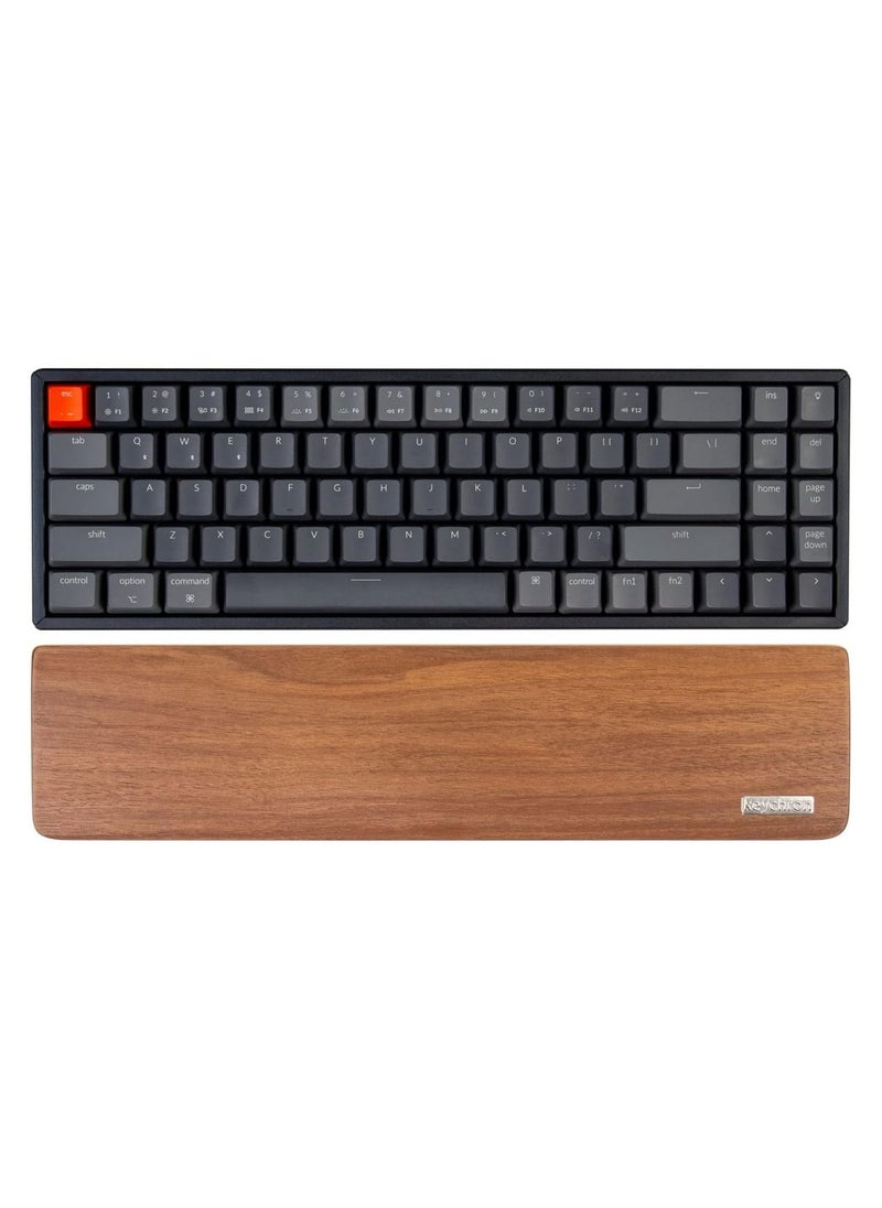 Keychron مسند راحة اليد الخشبي للوحة المفاتيح الميكانيكية Keychron K14 Bluetooth  - Image 1