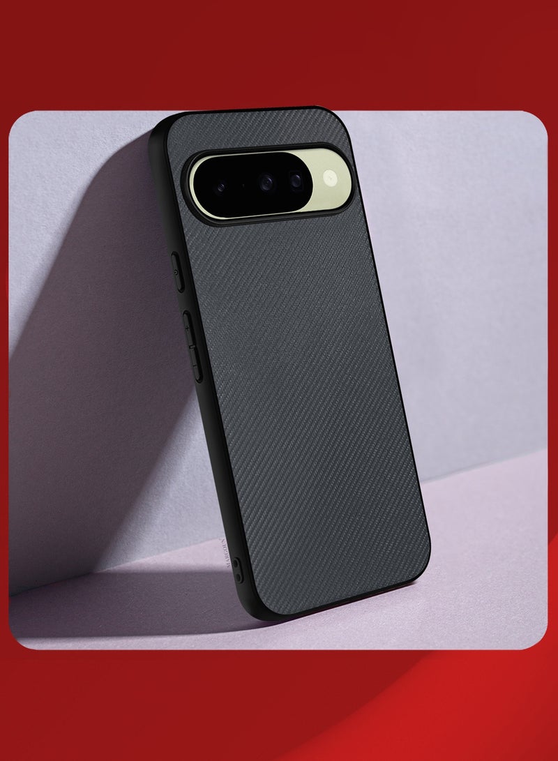 Carbon Laminated Protective Case for Google Pixel 10 – Premium Slim Edition - Grey - Image 2