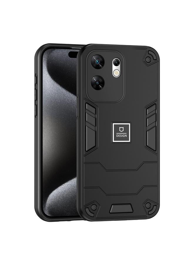 اس-توب جراب لهاتف Infinix Zero 30 4G 2 في 1 مقاوم للصدمات - Image 1