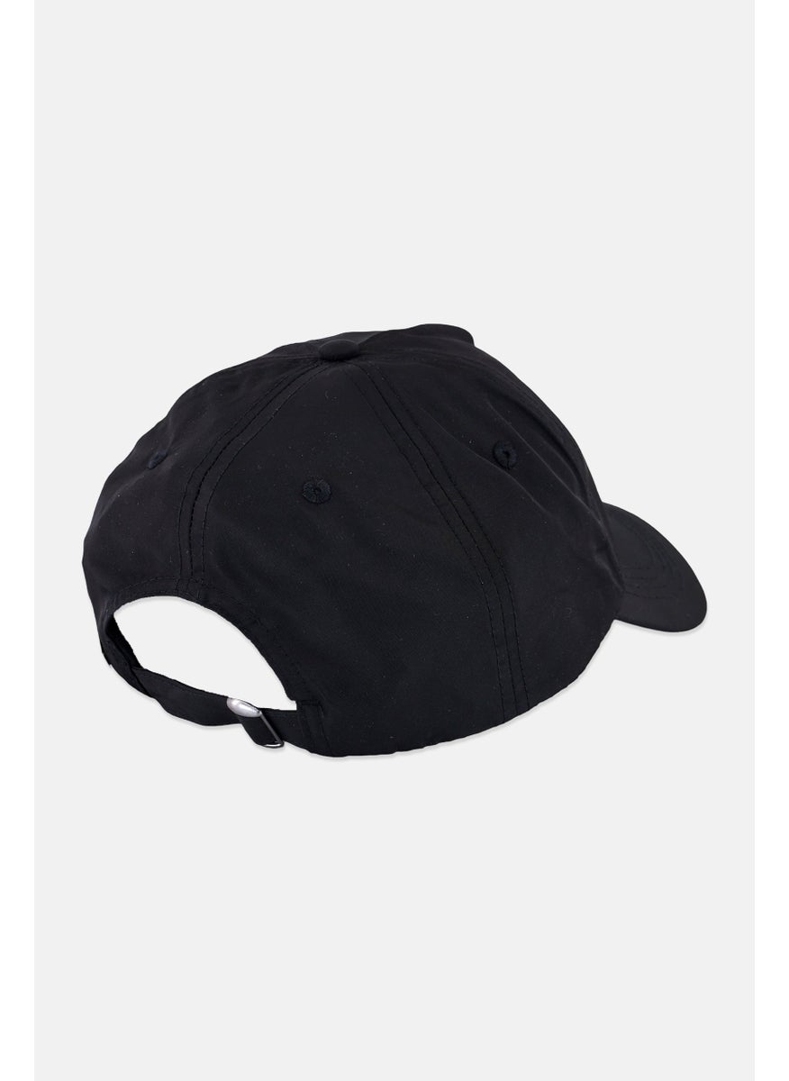 Jack Jones Men Embroidered Adjustable Cap, Black  - Image 2